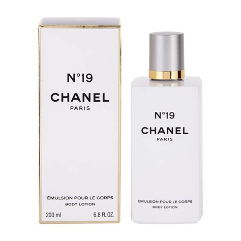 chanel body cream no 19 poudre